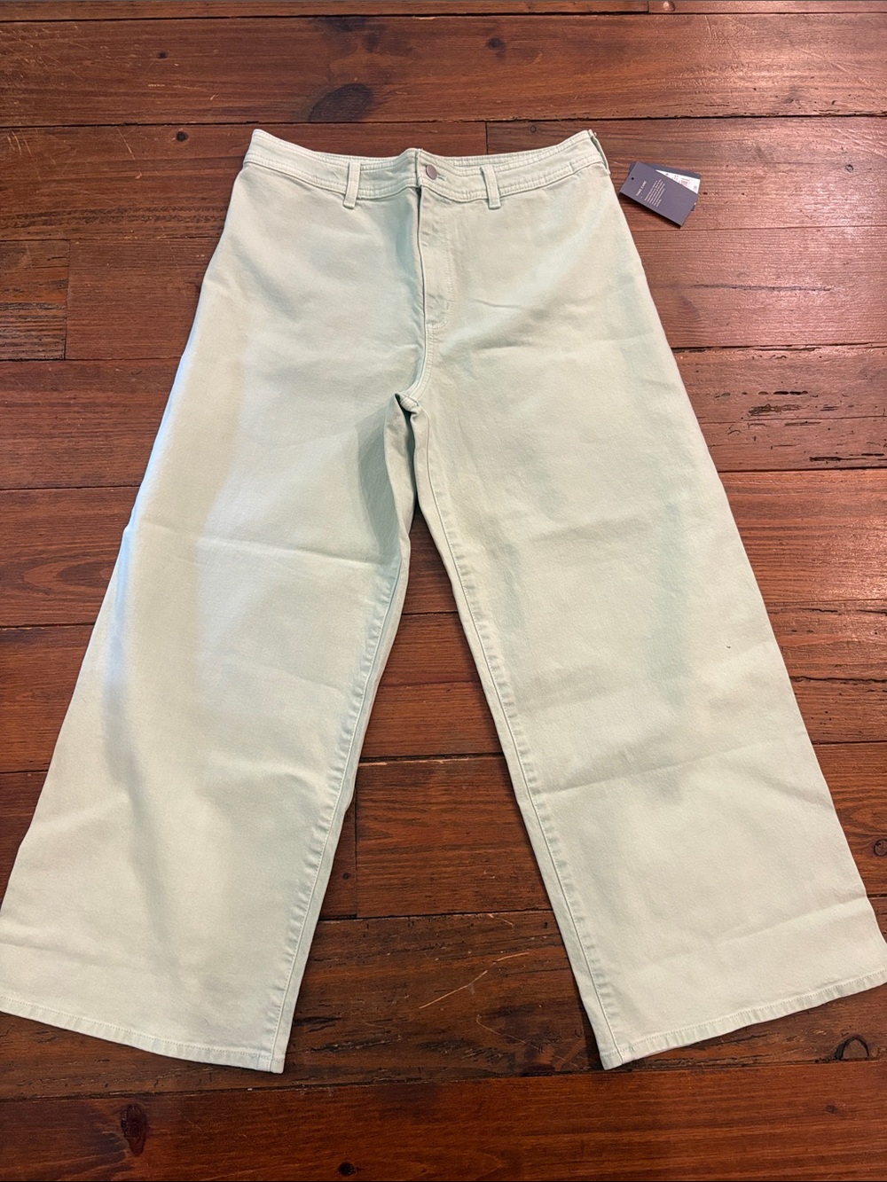 Universal Thread Mint Green Sailor Wide Leg Jeans